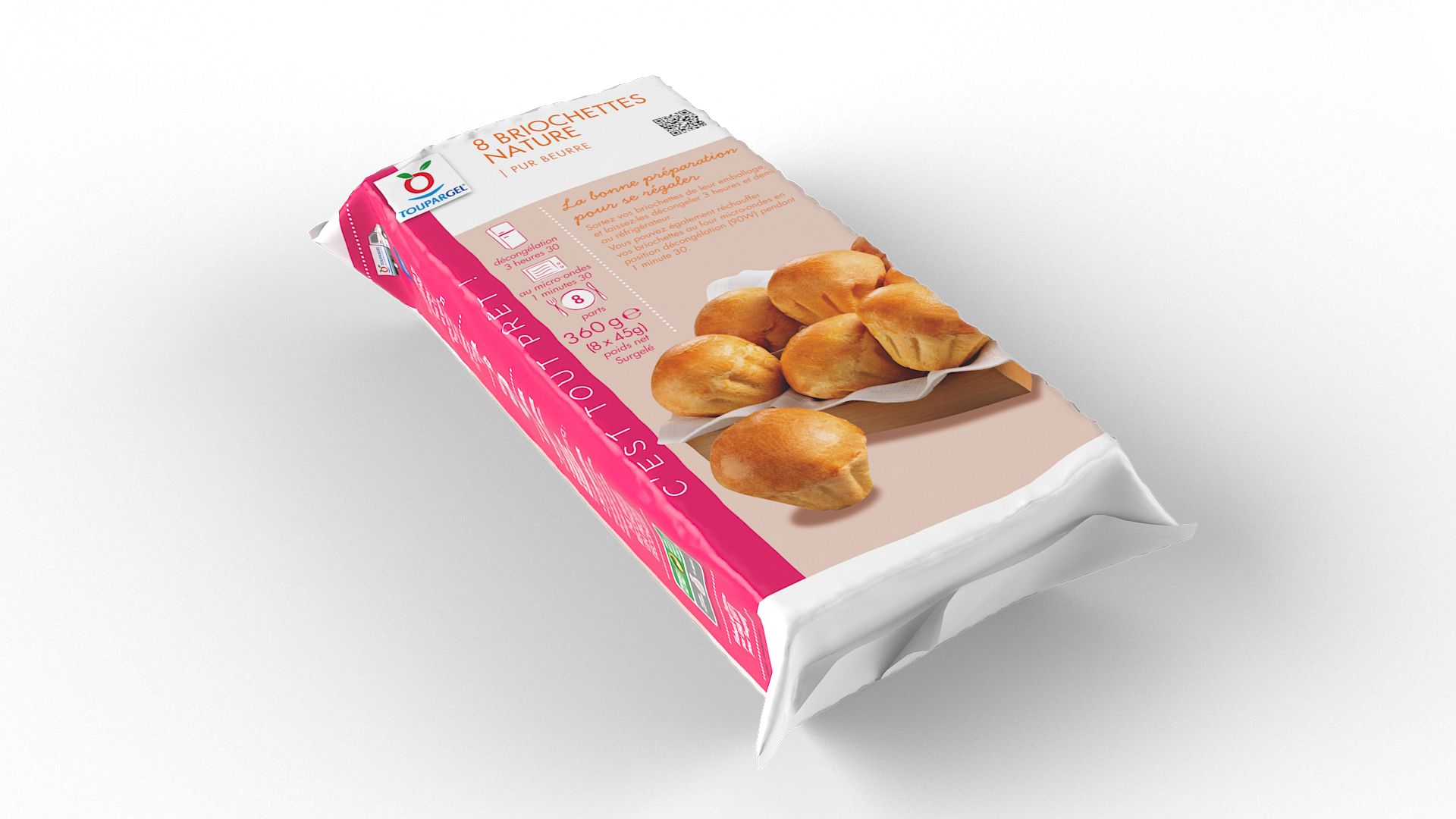 Packaging Toupargel